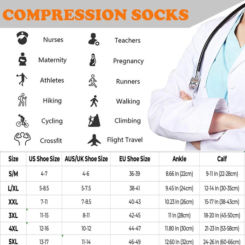 Boost Circulation with Compressions socks