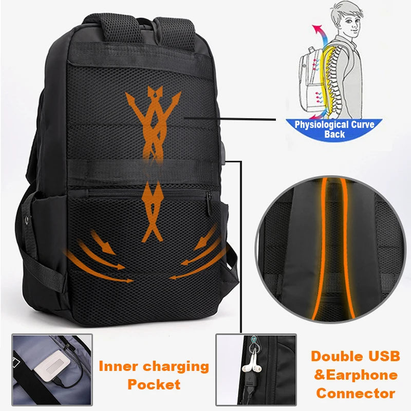 Powerbag Travel Battery Charging Backpack