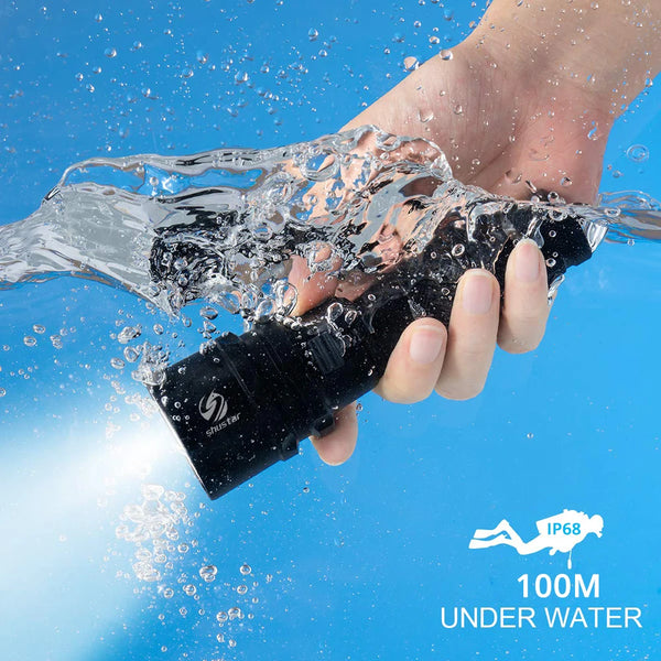 IP68 Waterproof Powerful Diving Flashlight