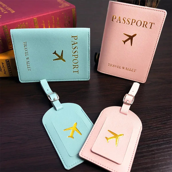 PU Leather Suitcase Luggage Tag